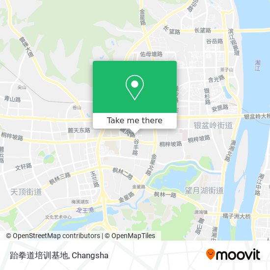 跆拳道培训基地 map