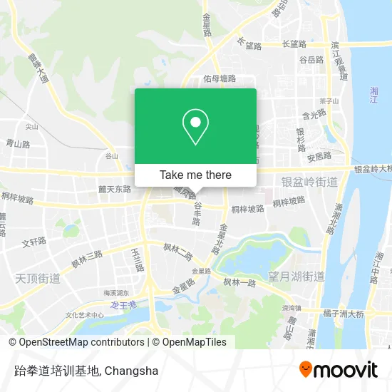 跆拳道培训基地 map