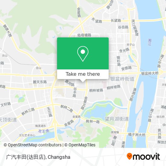 广汽丰田(达田店) map