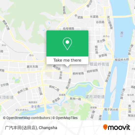 广汽丰田(达田店) map