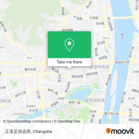 正道足浴会所 map