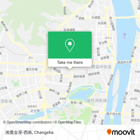 湘麓金座-西栋 map