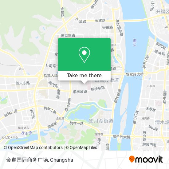 金麓国际商务广场 map