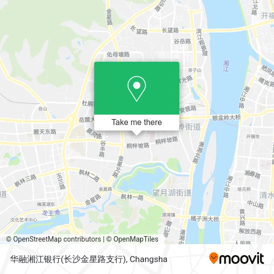 华融湘江银行(长沙金星路支行) map
