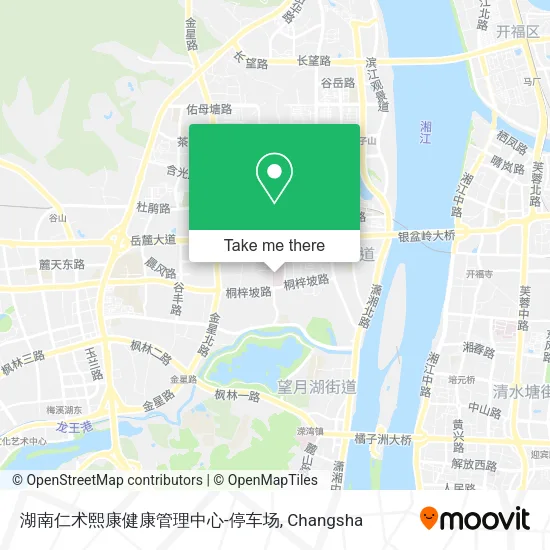 湖南仁术熙康健康管理中心-停车场 map