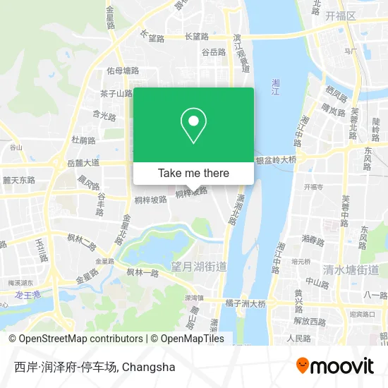西岸·润泽府-停车场 map