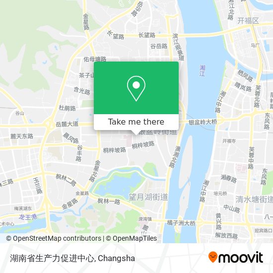 湖南省生产力促进中心 map