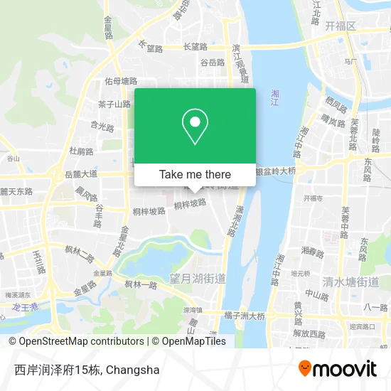 西岸润泽府15栋 map