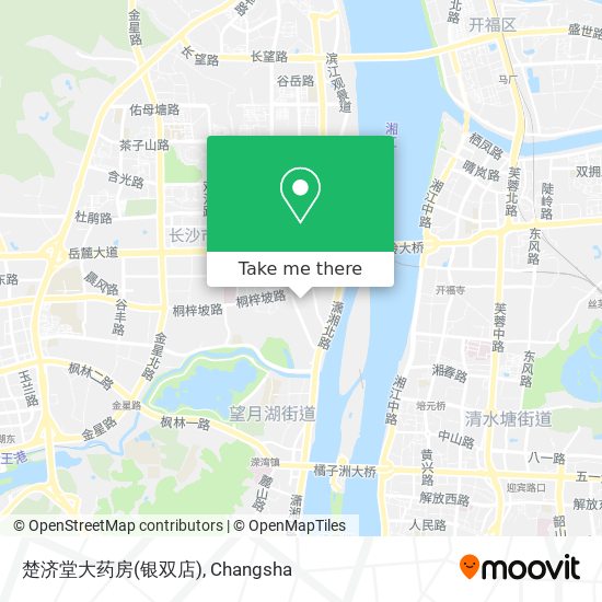 楚济堂大药房(银双店) map