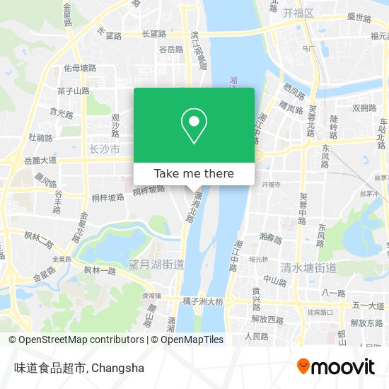味道食品超市 map