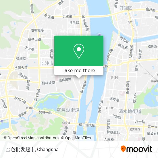 金色批发超市 map