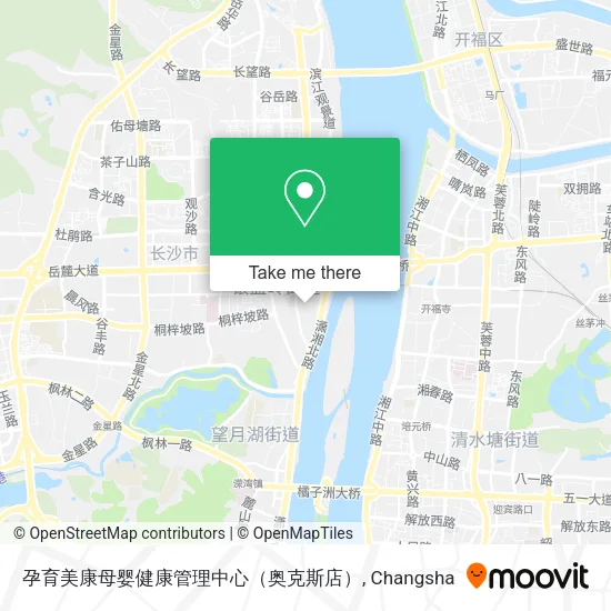孕育美康母婴健康管理中心（奥克斯店） map