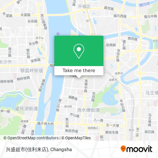 兴盛超市(佳利来店) map