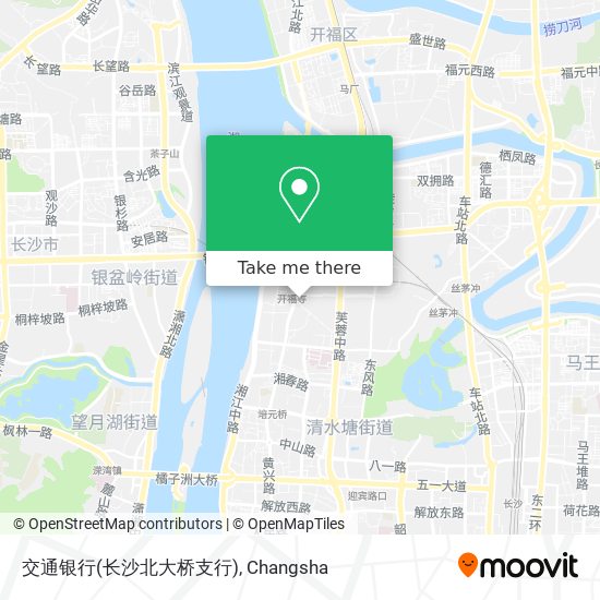 交通银行(长沙北大桥支行) map
