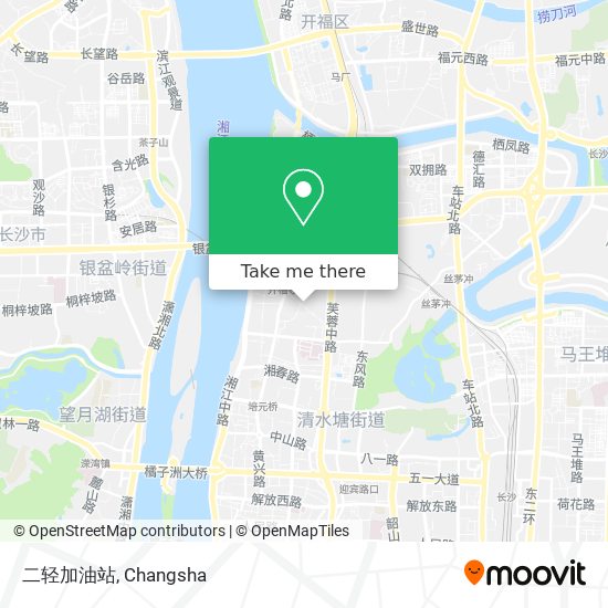 二轻加油站 map