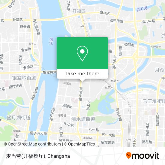 麦当劳(开福餐厅) map