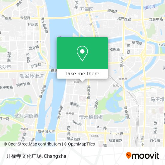 开福寺文化广场 map