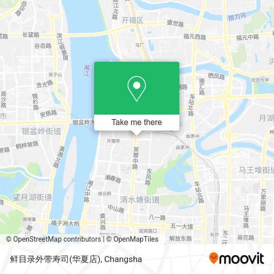 鲜目录外带寿司(华夏店) map