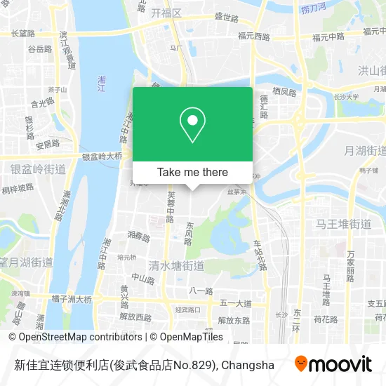 新佳宜连锁便利店(俊武食品店No.829) map