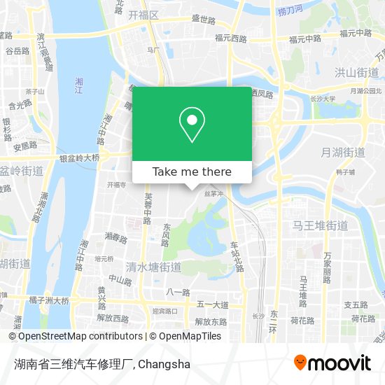 湖南省三维汽车修理厂 map