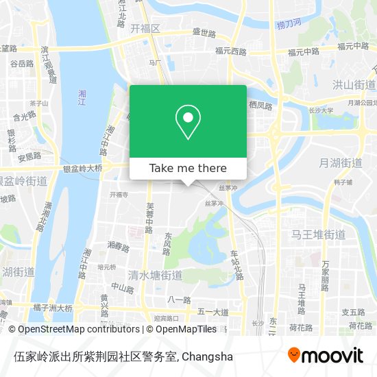伍家岭派出所紫荆园社区警务室 map