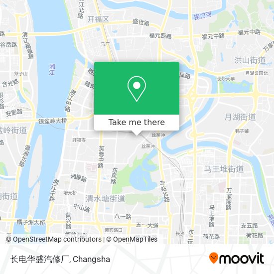 长电华盛汽修厂 map