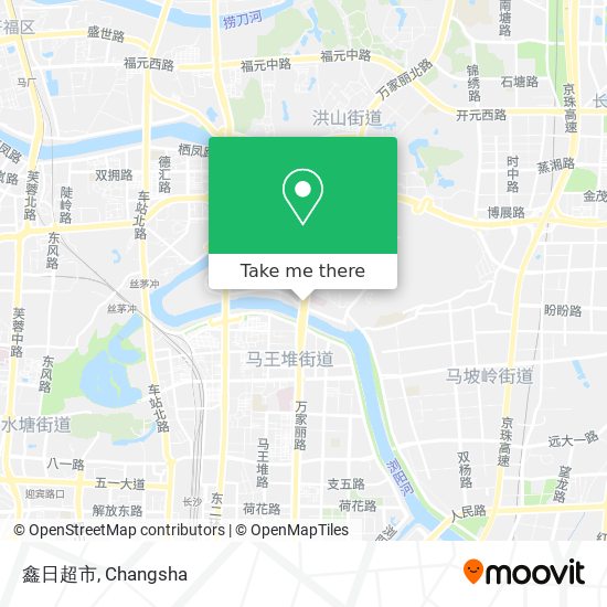 鑫日超市 map