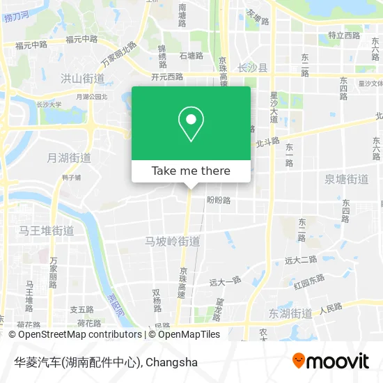华菱汽车(湖南配件中心) map