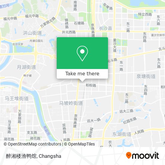 醉湘楼渔鸭馆 map