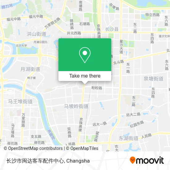 长沙市闽达客车配件中心 map