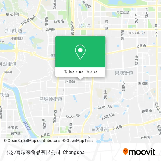 长沙喜瑞来食品有限公司 map