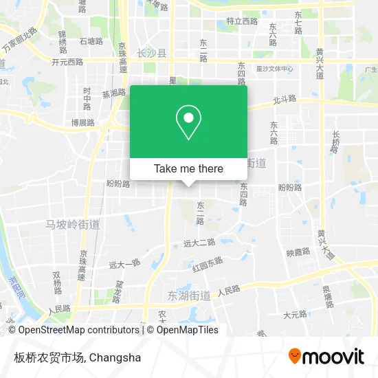 板桥农贸市场 map