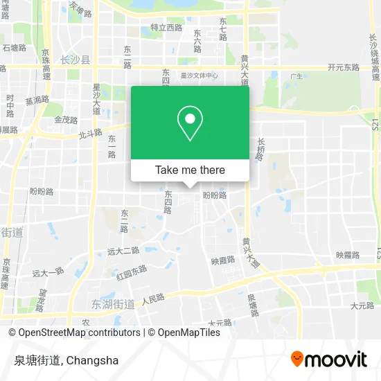 泉塘街道 map