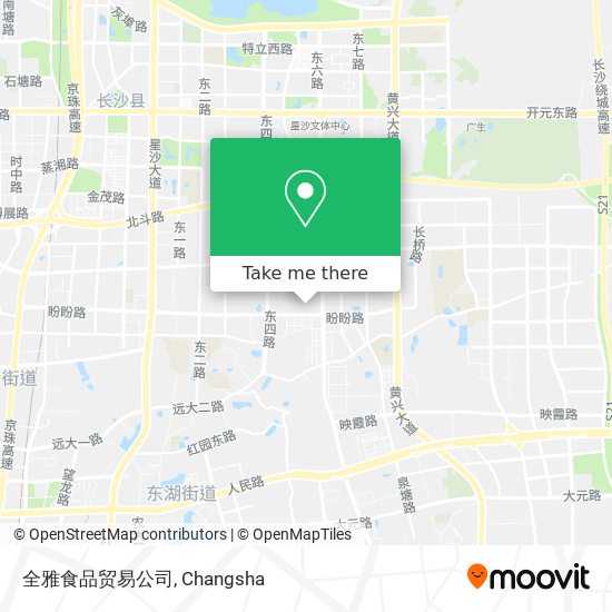 全雅食品贸易公司 map