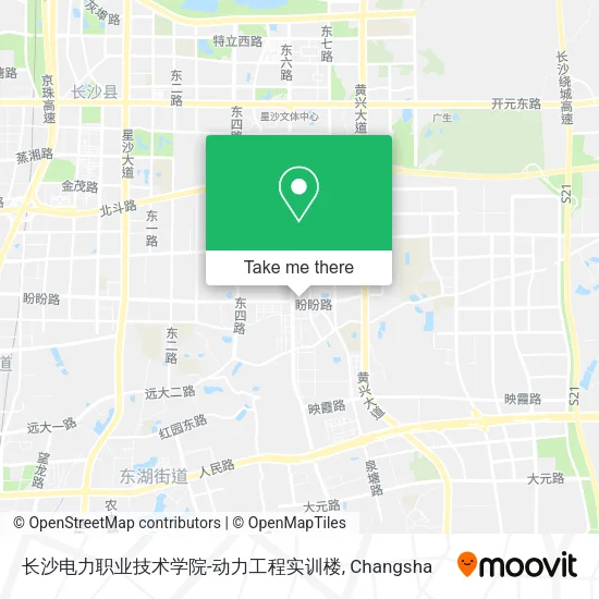 长沙电力职业技术学院-动力工程实训楼 map