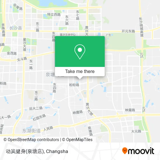 动岚健身(泉塘店) map
