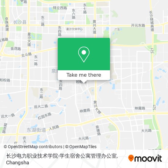 长沙电力职业技术学院-学生宿舍公寓管理办公室 map