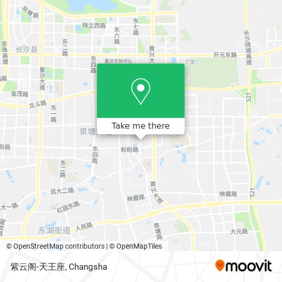 紫云阁-天王座 map