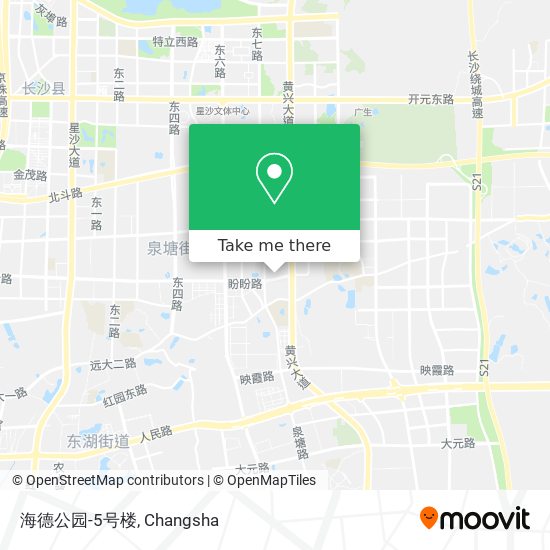 海德公园-5号楼 map