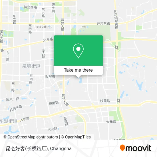 昆仑好客(长桥路店) map