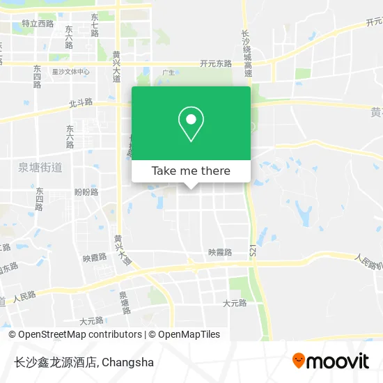 长沙鑫龙源酒店 map