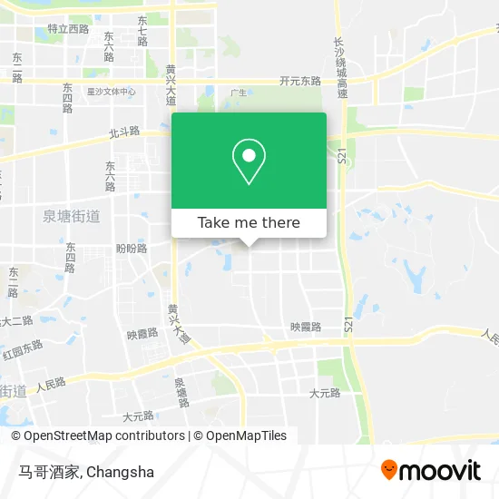 马哥酒家 map