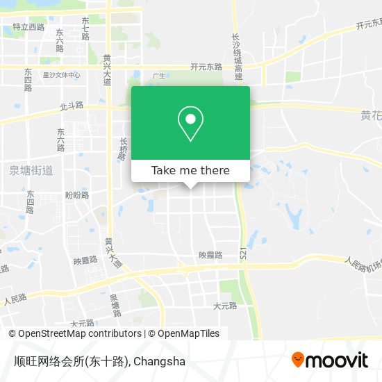 顺旺网络会所(东十路) map