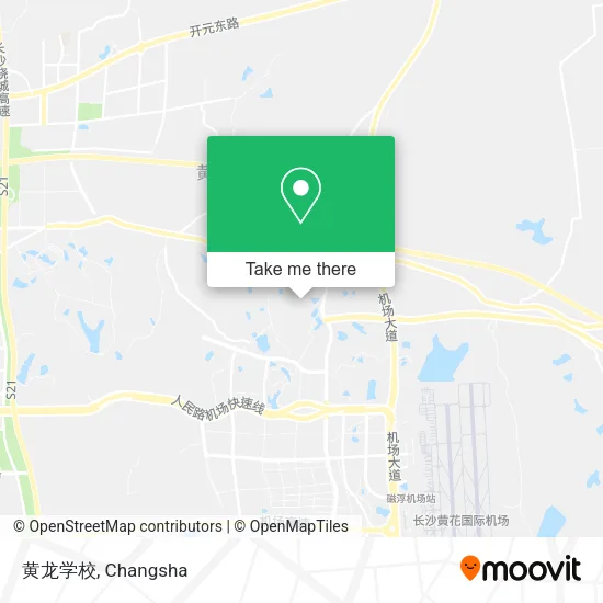 黄龙学校 map