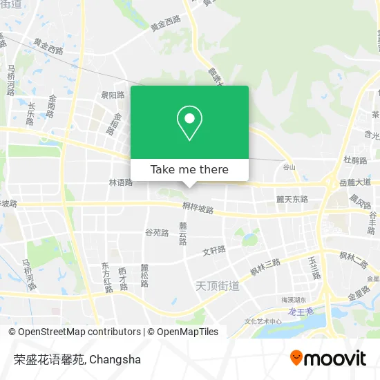 荣盛花语馨苑 map