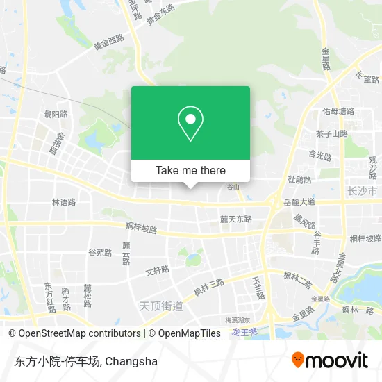 东方小院-停车场 map