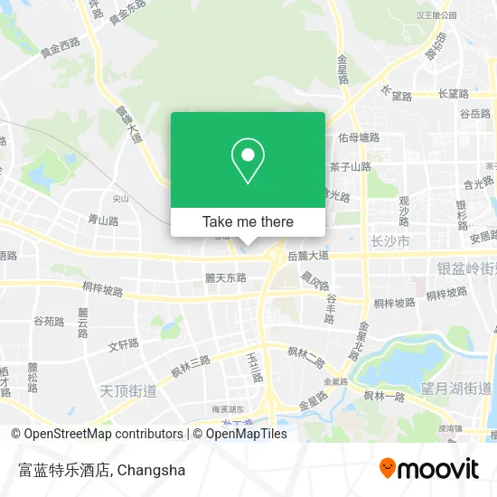 富蓝特乐酒店 map