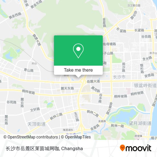 长沙市岳麓区莱茵城网咖 map