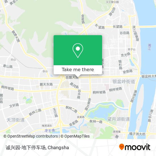 诚兴园-地下停车场 map