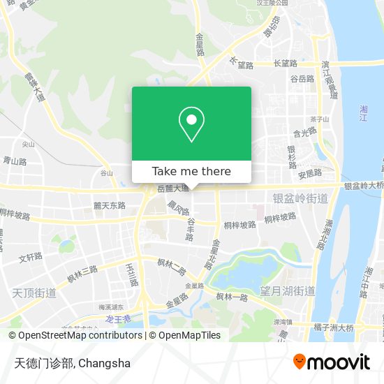 天德门诊部 map